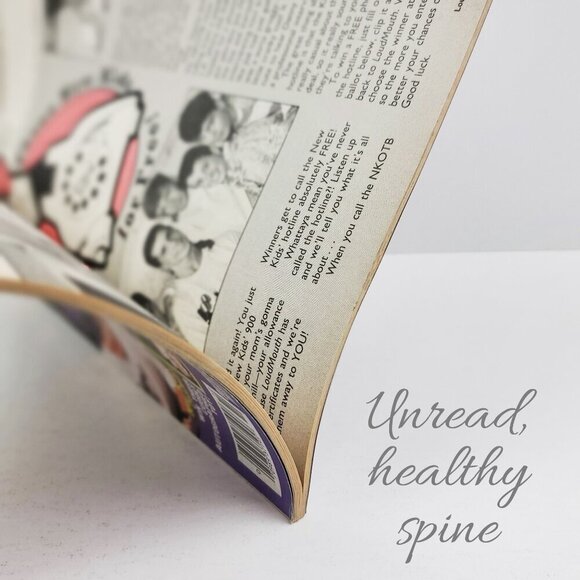 New Kids on Block Super Teen's Loud Mouth Magazine NKOTB 1990 Wear Unread Stock - Picture 10 of 13